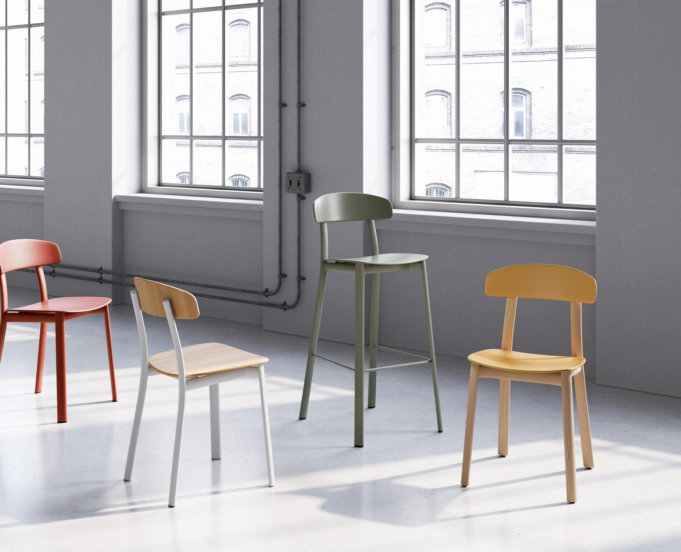 Feluca Pop Bar Stool
